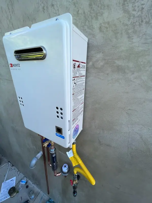 Tankless water heater installation for Downtown Durham homes